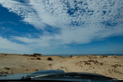 Piste en bord de mer