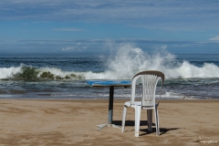 Seul face à la mer